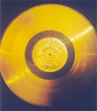 The Golden Record containing
'Murmurs of Earth'