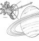 Cassini Spacecraft - currently orbiting Saturn (July 2004).