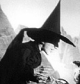 Margaret Hamilton as
the Wicked Witch of the West in the classic from 1939, The Wizard of Oz.